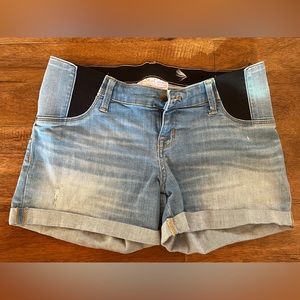 Maternity Jean Shorts
